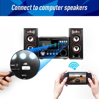 Receptor De Música Estéreo Portátil USB Bluetooth Adaptador De Audio Inalámbrico Kit De Dongle Micrófono Incorporado Para Teléfono Y Coche (2)