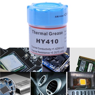 [jj] 10g hy410-cn10 grasa térmica chipset cpu compuesto de enfriamiento pasta de silicona 1.42w (3)