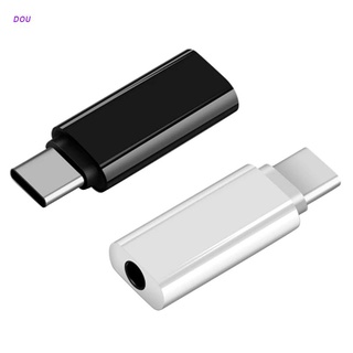 Dou USB C a 3,5 mm adaptador de auriculares tipo C auriculares Jack adaptador de Audio Digital
