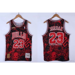 1995/96 Joint NBA Jersey Chicago Bulls No.23 Jordan Classic Top High Quality Commemorative Edition Birthday Gift S-3XL