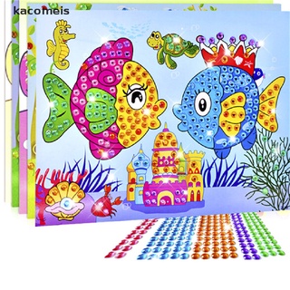[kmsa] 5d diamond bordado niños kit de pintura mosaico aprendizaje rompecabezas educativos dibujos animados diy regalo cxv (2)