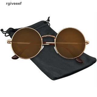 rgiveeef gafas de sol redondas vintage espejo lentes nuevos hombres mujeres moda marco retro circle co (5)