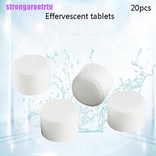 [strongaroertu] 20Pcs espuma desinfectante de manos instantáneo antibacteriano tabletas efervescentes lavado de manos