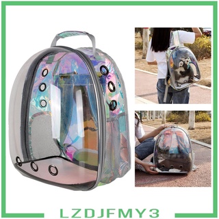 [precio De la actividad] capsera transparente transparente de gato Dog Carrier Laser Capsule Backpack bolsa de viaje Knapsack (3)