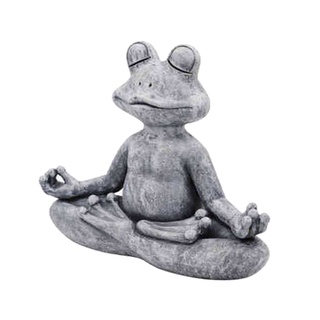 yoga pose estatua meditación animal escultura jardín figura