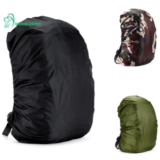 100L mochila impermeable cubierta de lluvia bolsa de polvo bolsas de senderismo, negro (1)
