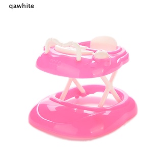WALKER qawhite 1 x caminante de plástico rosa para barbie nueva casa de muñecas accesorios en miniatura co