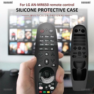 [Nana] Funda protectora de silicona suave para LG TV Control remoto AN-MR600 AN-MR650 (6)