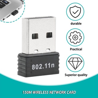 150mbps 150m mini usb wifi adaptador inalámbrico red lan tarjeta 802.11n/g/b