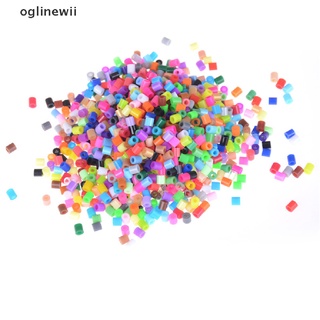 Oglinewii 1000Pcs/Bag 5mm Hama Beads Perler Beads Kids Education DIY Toys Mixed Color CO