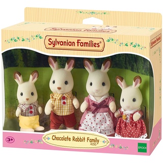 Sylvanian Families - Chocolate Rabbit Family 4150