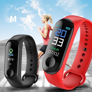 yl stock listo 2021 nuevo reloj inteligente m3 ip67 impermeable deportivo bluetooth smartwatch fitness