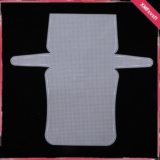 alfombra en blanco de malla de lona diy bolsa de fabricación de plástico materiales de trabajo a mano (5)