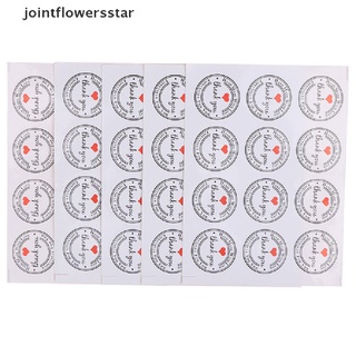 jsco - pegatinas autoadhesivas para agradecimiento (60 unidades, diámetro, 3,5 cm, estrella)