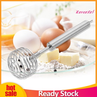 <xavexbxl> batidor manual de acero inoxidable batidor de huevos batidor herramienta de cocina