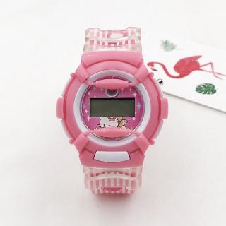 Hello Kitty - reloj de pulsera para niños, mermelada, Tangan, juguetes térmicos, diseño de Gel de sílice