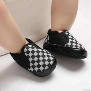 WALKERS babysmile zapatos antideslizantes con patrón a cuadros para bebés/tenis casuales/zapatos para caminar/zapatos suaves/primeros pasos (6)