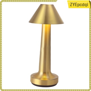 Modern Metal LED Desk Lamp Bar Bedside Table Lamp Cordless Rechargeable