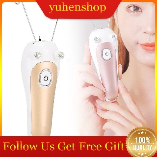 yuhenshop depiladora facial eléctrica femenina belleza trimmer cara algodón roscado afeitadora cuerpo tire superficie dispositivo