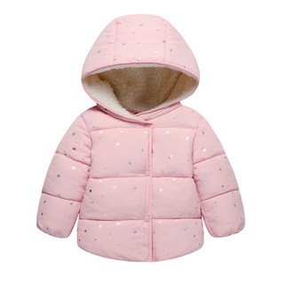 2020 niñas prendas de abrigo engrosamiento caliente chaquetas niña ropa de bebé niña impreso ropa de abrigo niños abrigo niños chamarra