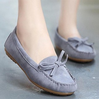 mujer zapatos planos cómodo transpirable todo-partido lazo nudo casual dedo del pie redondo zapatos planos (1)