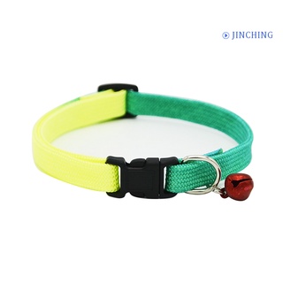 [Jinching] collares ajustables con campana ajustable para cachorro/perro/gato/accesorio para mascotas (7)
