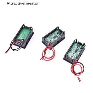 [afs] 12v 24v 60v 72v batería indicador de capacidad de plomo ácido del coche voltímetro digital [atractivefinestar]