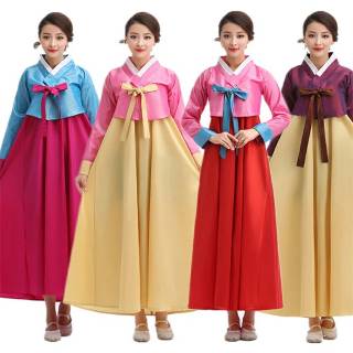 Ropa tradicional coreana mujer Hanbok vestido de baile disfraz Festival disfraz