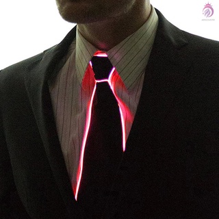 Corbata De luces Led con cordón Empate luminoso Dj Bar fiesta De baile De baile cool accesorios