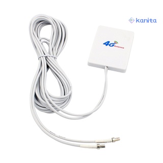 Kan 3G 4G amplificador de antena Lte WiFi Router módem 28dBi para conector CRC9 TS9 SMA (1)