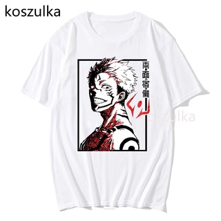 Camiseta de Anime japonés Jujutsu Kaisen de verano Kawaii Yuji Itadori Graphic Tees 2021