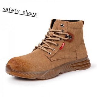 Zapatos de seguridad Kasut bota de seguridad: protección del dedo del pie de acero rtTp