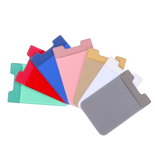 ceae billetera universal autoadhesiva/porta tarjetas para documentos/celular/multicolor (7)