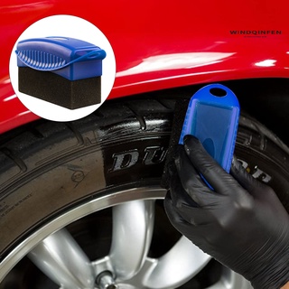 windqinfen esponja cepillo de esmalte rápido esponja de encerado pulido coche neumático cepillo para vehículo