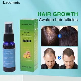 [kacomeis] spray líquido anti pérdida de cabello para mujeres hombres rebrote reparación tratamiento suero gyjx