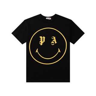 Camiseta 2021 De Alta calidad con estampado De sonrisa/Manga corta/cuello redondo/100% algodón (6)