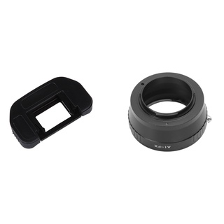Ocular de plástico envuelto de goma negra EB para Canon EOS 60Da 6D 5DII y lente Nikon a cámara Fujifilm X-Mount (2)