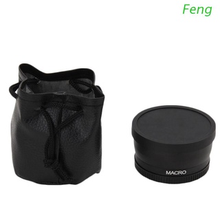 Feng gran Angular y Lente Macro 58mm 0.45x0.45 Para Canon EOS 350D/400D/450D/500D/600D