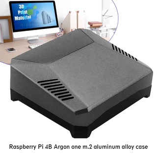 Hidduck Argon One M . 2 Caja De Aleación De Aluminio Enfriador Carcasa Para Raspberry Pi 4 Modelo B 4B