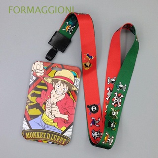 FORMAGGIONI Multi-Function Luffy Card Holder Cute ID Bus Cards Cover Protective Cover Luffy Cards Case Zoro Japanese Anime Nami Chopper Cards Sleeve
