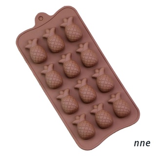 nne. 12 Cavity 3D Pineapple Silicone Mold for Baking Chocolate Mousse Cake French Dessert Pastry Mould Decorating Tools