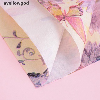 (hotsale) 20pcs mariposa patrón decoupage servilleta papel pañuelo para decoración de boda de navidad {bigsale}