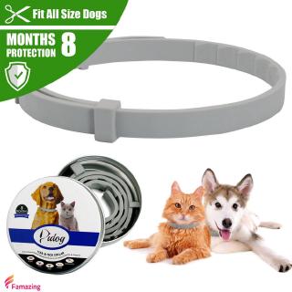 ❥ Collar de perro resistente para mascotas, Anti pulgas, garrapatas, mosquitos, protección al aire libre, ajustable ❀