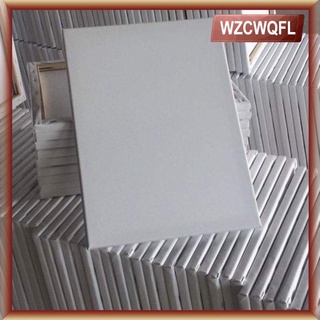 Wzcwqfl tablero De tela rectangular cuadrado blanco blanco marco De madera estirado marco Pinturas Acrílicas Arte/estudiantes
