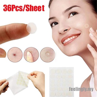 {feel} 36 pzs parches hidrocoloides para acné y etiqueta de piel/parches removedor de etiquetas de piel