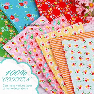 [beautifulandlovejr] 32 piezas de telas de algodón de algodón patchwork telas para ropa de costura diy manualidades