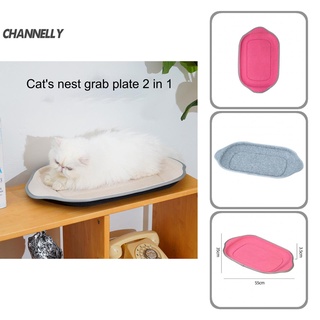 Channelly rascador de gato de alta densidad de cartón EVA gato rascador de garra de sofá de larga durabilidad para gatos