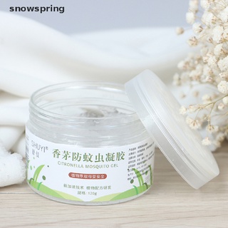 snowspring anti-mosquito gel ingredientes naturales esencia bebé repelente de mosquitos gel 120ml co