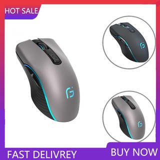 mouse óptico silencioso con led colorido inalámbrico recargable para oficina/hogar/juegos