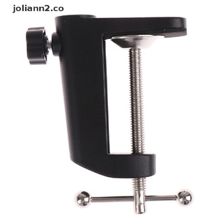 joli - abrazadera de montaje de mesa de metal para micrófono, lámpara de mesa, soporte co